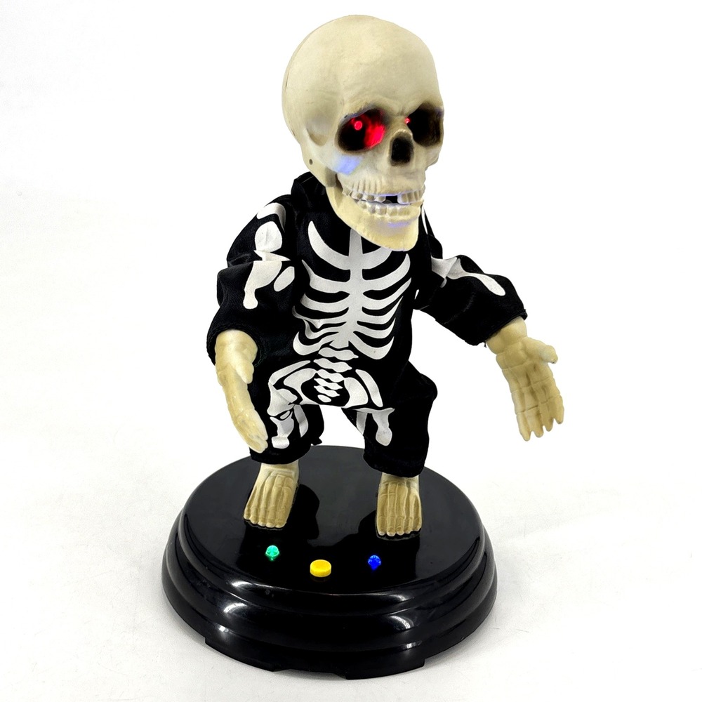Rare 2011 Gemmy Halloween‎ GRAVE RAVERS Animated Dancing Skeleton La Vida Loca